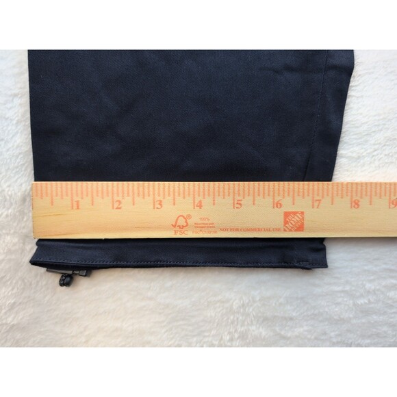 Kennedy Denim Co Belted Cargo Pants Drawstring Ankles Navy Blue NWT Size Large - Picture 6 of 15